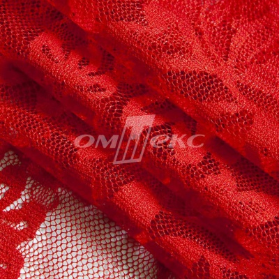 Кружевное полотно стрейч 15A29/RED, 105 гр/м2, шир.155см - купить в Ижевске. Цена 2 101.46 руб.