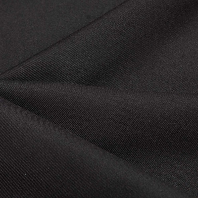 Ткань костюмная 21010 2044, 225 гр/м2, шир.150см, цвет черный - купить в Ижевске. Цена 390.73 руб.