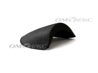 Плечевые накладки OВТ-10, обшитые, цвет чёрный - купить в Ижевске. Цена: 17.64 руб.