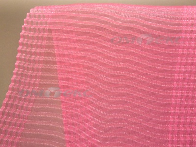 Лента капроновая "Гофре", шир. 110 мм/уп. 50 м, цвет розовый - купить в Ижевске. Цена: 35.60 руб.