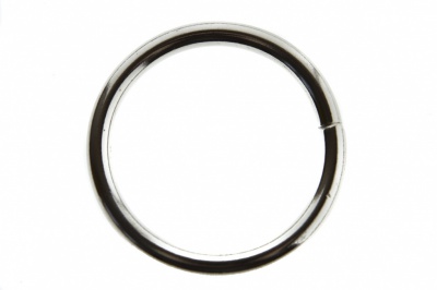 Кольцо металлическое d-38 мм, цв.-никель - купить в Ижевске. Цена: 4.89 руб.