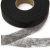 Прокладочная лента (паутинка) DF23, шир. 15 мм (боб. 100 м), цвет чёрный - купить в Ижевске. Цена: 1.13 руб.