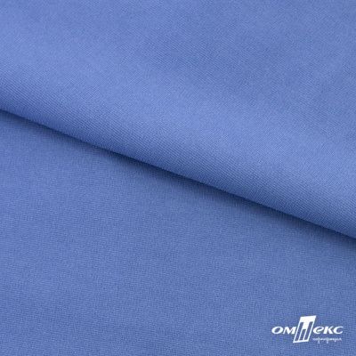 Трикотажное полотно Джерси Понте-де-Рома, 95% / 5%, 150 см, 290гм2, цв. серо-голубой, м - купить в Ижевске. Цена 297 руб.