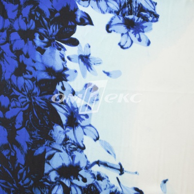 Плательная ткань "Фламенко" 19.1, 80 гр/м2, шир.150 см, принт растительный - купить в Ижевске. Цена 241.49 руб.
