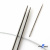 Спицы для вязания металлические d-2.5 мм круговые на тросике 53 см - купить в Ижевске. Цена: 53.90 руб.
