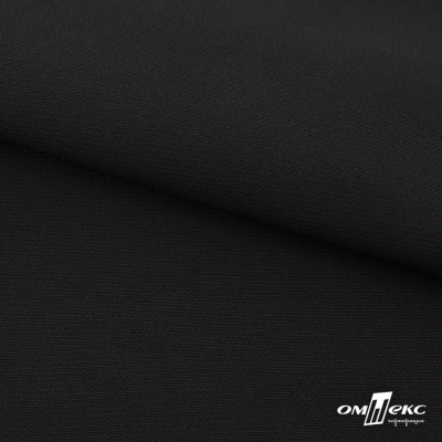 Ткань костюмная "Микела", 96%P 4%S, 255 г/м2 ш.150 см, цв-черный #1 - купить в Ижевске. Цена 345.40 руб.