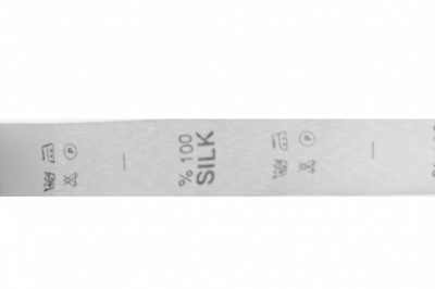 Состав и уход за тк.100% Silk (4000 шт) - купить в Ижевске. Цена: 737.09 руб.