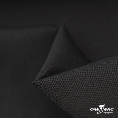 Ткань сорочечная Альто, 115 г/м2, 58% пэ,42% хл, окрашенный, шир.150 см, цв. чёрный  (арт.101) - купить в Ижевске. Цена 273.15 руб.