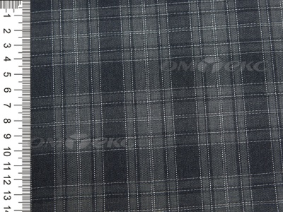 Ткань костюмная клетка 25235 2003, 185 гр/м2, шир.150см, цвет серый/сер - купить в Ижевске. Цена 