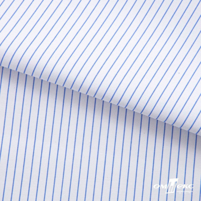 Ткань сорочечная Ронда, 115 г/м2, 58% пэ,42% хл, шир.150 см, цв.3-голубая, (арт.114) - купить в Ижевске. Цена 306.69 руб.