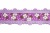 Тесьма декоративная 0385-6169, шир. 25 мм/уп. 22,8+/-1 м, цвет 01-фиолетовый - купить в Ижевске. Цена: 387.43 руб.