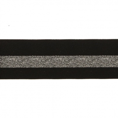 #2/6-Лента эластичная вязаная с рисунком шир.52 мм (45,7+/-0,5 м/бобина) - купить в Ижевске. Цена: 69.33 руб.