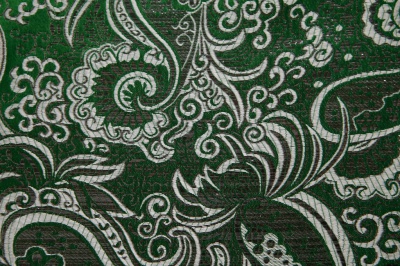 Ткань костюмная жаккард, 135 гр/м2, шир.150см, цвет зелёный№4 - купить в Ижевске. Цена 441.94 руб.