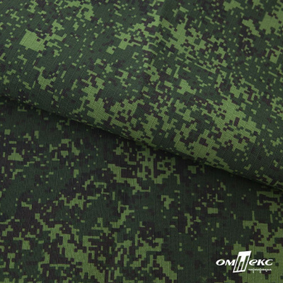 Униформ Рип Стоп 80/20 полиэфир/хлопок, 205 г/м2,  принтованный темно-зеленый, ВО, шир. 150 см - купить в Ижевске. Цена 191.15 руб.