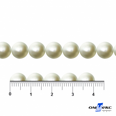 0404-5146А-Полубусины пластиковые круглые "ОмТекс", 8 мм, (уп.50гр=365+/-3шт), цв.065-молочный - купить в Ижевске. Цена: 63.46 руб.