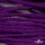 Шнур плетеный d-6 мм, круглый 70% хлопок 30% полиэстер, уп.90+/-1 м, цв.1084-фиолет - купить в Ижевске. Цена: 588 руб.