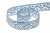Тесьма кружевная 0621-1346А, шир. 13 мм/уп. 20+/-1 м, цвет 132-голубой - купить в Ижевске. Цена: 569.26 руб.