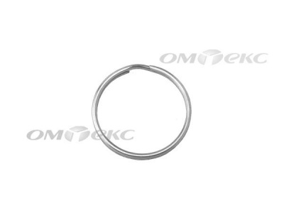 Кольцо металлическое d-20 мм, цв.-никель - купить в Ижевске. Цена: 3.19 руб.