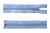 Спиральная молния Т5 351, 75 см, автомат, цвет св.голубой - купить в Ижевске. Цена: 16.28 руб.