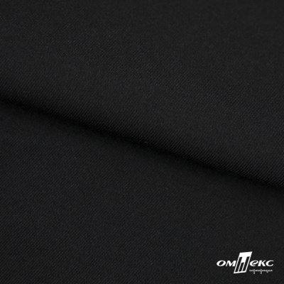Ткань костюмная "Матте" 80% P, 16% R, 4% S, 170 г/м2, шир.150 см, цв-черный #1 - купить в Ижевске. Цена 372.90 руб.