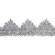 Тесьма металлизированная 0384-0240, шир. 40 мм/уп. 25+/-1 м, цвет серебро - купить в Ижевске. Цена: 490.74 руб.