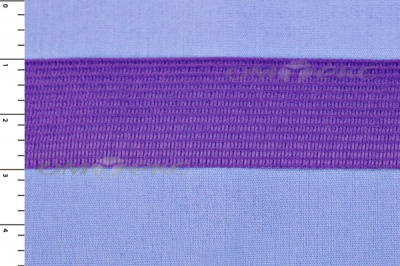 Окантовочная тесьма №0225, шир. 22 мм (в упак. 100 м), цвет фиолет - купить в Ижевске. Цена: 271.60 руб.