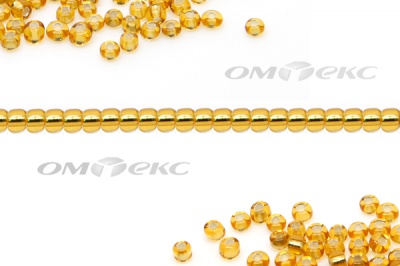 Бисер (SL) 11/0 ( упак.100 гр) цв.22 - золото - купить в Ижевске. Цена: 53.34 руб.