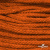 Шнур плетеный d-6 мм, 70% хлопок 30% полиэстер, уп.90+/-1 м, цв.1066-апельсин - купить в Ижевске. Цена: 588 руб.
