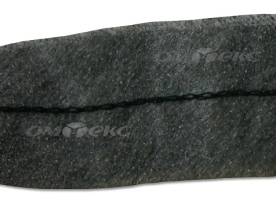 WS7225-прокладочная лента усиленная швом для подгиба 30мм-графит (50м) - купить в Ижевске. Цена: 16.97 руб.