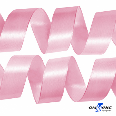 050-нежно-розовый Лента атласная упаковочная (В) 85+/-5гр/м2, шир.50 мм (1/2), 25+/-1 м - купить в Ижевске. Цена: 120.46 руб.