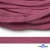 Шнур плетеный d-8 мм плоский, 70% хлопок 30% полиэстер, уп.85+/-1 м, цв.1029-розовый - купить в Ижевске. Цена: 735 руб.