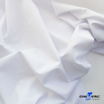 Ткань сорочечная Илер 100%полиэстр, 120 г/м2 ш.150 см, цв.белый - купить в Ижевске. Цена 290.24 руб.