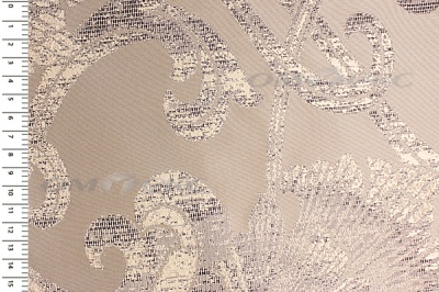 Портьерная ткань J90155, col.0205-бежевый (310 см) - купить в Ижевске. Цена 778.99 руб.