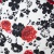Плательная ткань "Фламенко" 22.1, 80 гр/м2, шир.150 см, принт растительный - купить в Ижевске. Цена 239.03 руб.