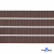 Репсовая лента 005, шир. 6 мм/уп. 50+/-1 м, цвет коричневый - купить в Ижевске. Цена: 88.45 руб.