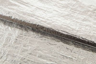 Текстильный материал "Диско"#1805 с покрытием РЕТ, 40гр/м2, 100% полиэстер, цв.2-серебро - купить в Ижевске. Цена 444.86 руб.