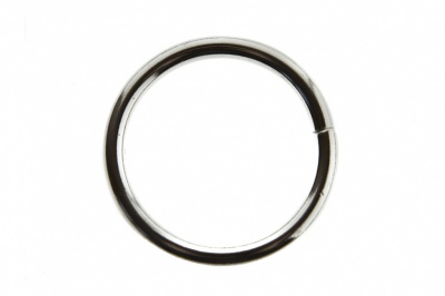 Кольцо металлическое d-32 мм, цв.-никель - купить в Ижевске. Цена: 3.54 руб.