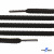 Шнурки #106-09, круглые 130 см, цв.чёрный - купить в Ижевске. Цена: 21.92 руб.