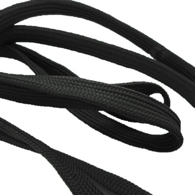 Шнурки т.5 110 см черный - купить в Ижевске. Цена: 23.25 руб.