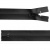 Молния водонепроницаемая PVC Т-7, 18 см, неразъемная, цвет чёрный - купить в Ижевске. Цена: 21.20 руб.