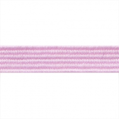 Резиновые нити с текстильным покрытием, шир. 6 мм ( упак.30 м/уп), цв.- 80-розовый - купить в Ижевске. Цена: 155.22 руб.