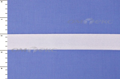 Резинка, 410 гр/м2, шир. 10 мм (в нам. 100 +/-1 м), белая бобина - купить в Ижевске. Цена: 3.31 руб.