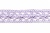 Тесьма кружевная 0621-1855, шир. 18 мм/уп. 20+/-1 м, цвет 107-фиолет - купить в Ижевске. Цена: 466.97 руб.
