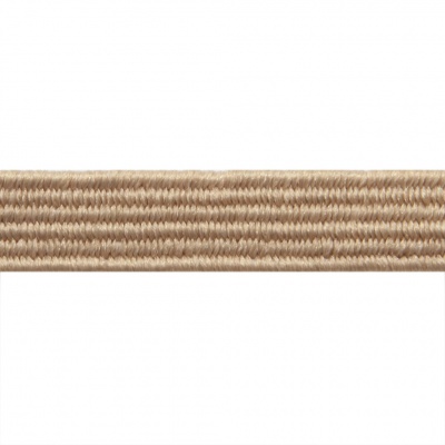 Резиновые нити с текстильным покрытием, шир. 6 мм ( упак.30 м/уп), цв.- 97-бежевый - купить в Ижевске. Цена: 152.05 руб.