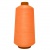 Нитки текстурированные некручёные 457, намот. 15 000 м, цвет оранжевый - купить в Ижевске. Цена: 204.10 руб.