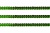 Пайетки "ОмТекс" на нитях, SILVER-BASE, 6 мм С / упак.73+/-1м, цв. 4 - зеленый - купить в Ижевске. Цена: 484.77 руб.