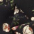 Плательная ткань "Фламенко" 3.1, 80 гр/м2, шир.150 см, принт растительный - купить в Ижевске. Цена 239.03 руб.