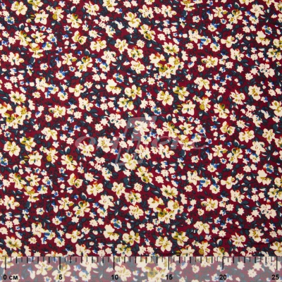 Плательная ткань "Софи" 5.1, 75 гр/м2, шир.150 см, принт растительный - купить в Ижевске. Цена 243.96 руб.