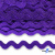 Тесьма вьюнчик 0381-0080, 8 мм/упак.33+/-1м, цвет 9530-фиолетовый - купить в Ижевске. Цена: 107.26 руб.