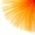 Фатин матовый 16-127, 12 гр/м2, шир.300см, цвет оранжевый - купить в Ижевске. Цена 96.31 руб.